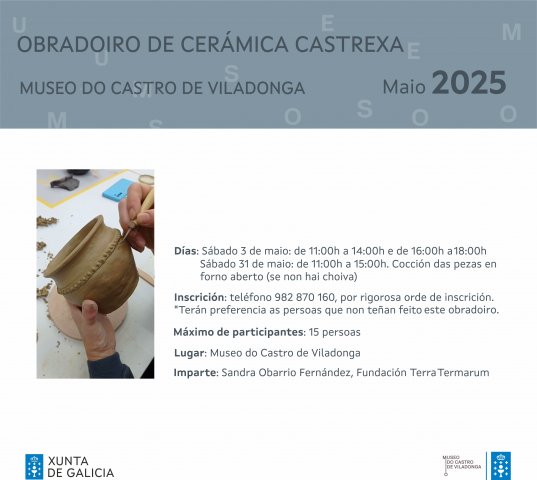 OBRADOIRO DE CERÁMICA CASTREXA